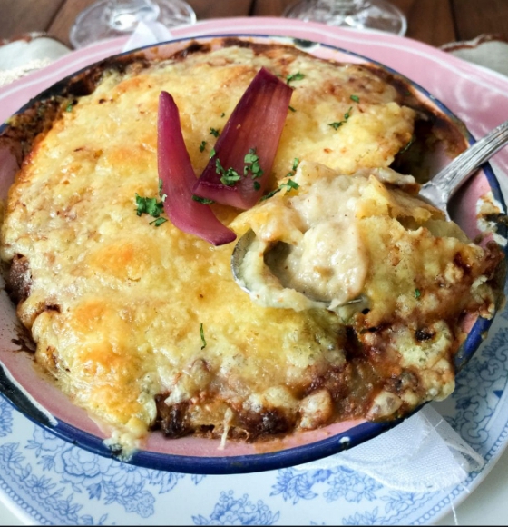 Cazuela de mariscos