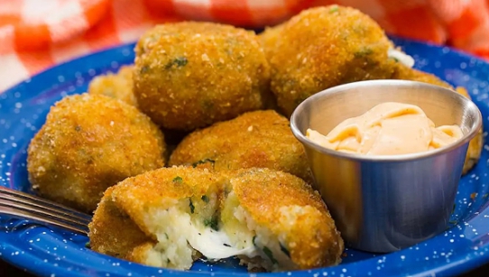 Croquetas de queso y papa