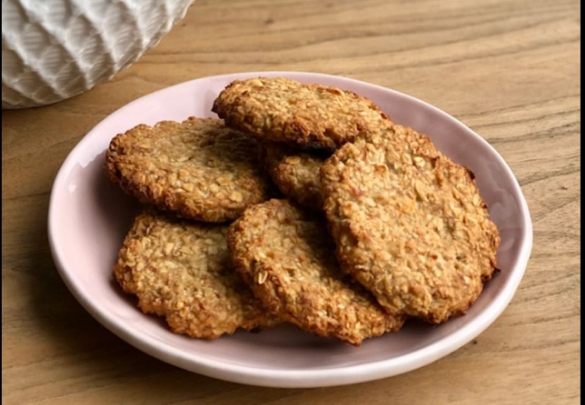 Galletas avena y plátano