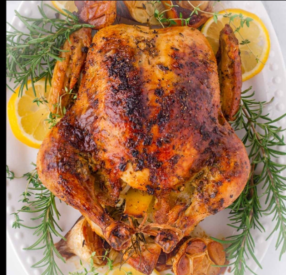 Pollo al horno