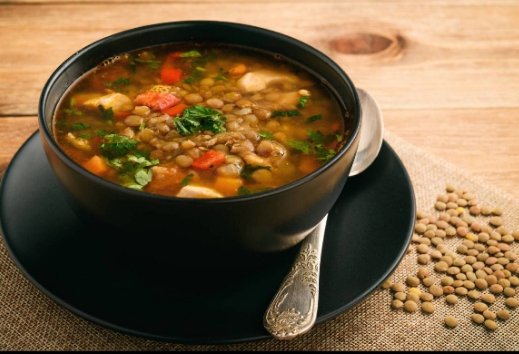Sopa de lentejas